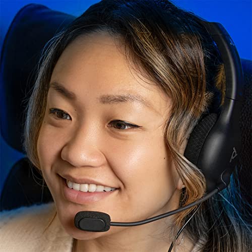 PDP LVL30 verkabelt Kopfhörer mit Single-Sided One Ear Headphone für PC, Xbox - Mac, Tablet Compatible - Noise-Cancelling Mic - Lightweight, Cool Comfürt, Great für Gaming , schwarz Bild 2