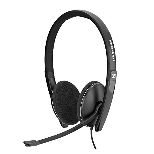 Sennheiser PC 8.2 USB-On-Ear Headset PC,Kopfhörer mit Kabel,Integrierte Lautstärkeregelung, Geräuschunterdrückendes Mikrofon, Für Online-Anrufe -Unterricht, Mehrfarbig, Einheitsgröße Bild 1