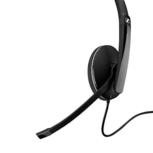 Sennheiser PC 8.2 USB-On-Ear Headset PC,Kopfhörer mit Kabel,Integrierte Lautstärkeregelung, Geräuschunterdrückendes Mikrofon, Für Online-Anrufe -Unterricht, Mehrfarbig, Einheitsgröße Bild 4