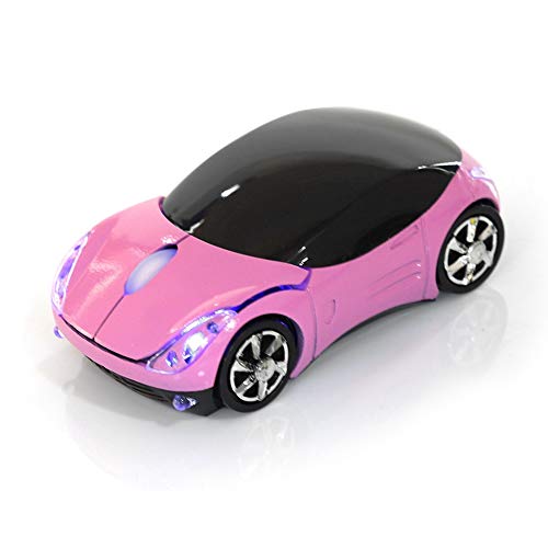 2.4G Wireless Maus für Kinder, Auto Design, 1600DPI Optische Maus mit USB Empfänger, für Mac/ME/Windows PC/Tablet Gaming Office Bild 1