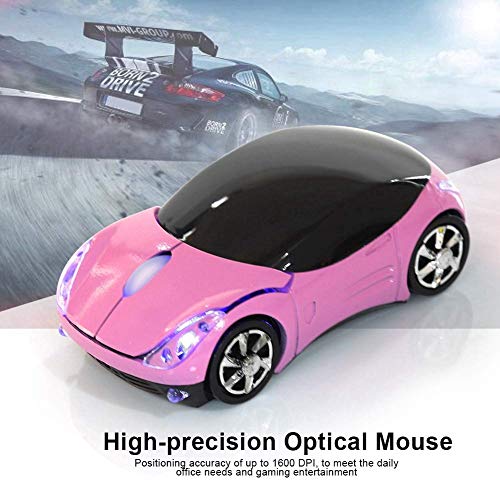 2.4G Wireless Maus für Kinder, Auto Design, 1600DPI Optische Maus mit USB Empfänger, für Mac/ME/Windows PC/Tablet Gaming Office Bild 3