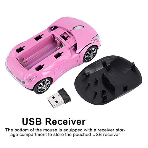 2.4G Wireless Maus für Kinder, Auto Design, 1600DPI Optische Maus mit USB Empfänger, für Mac/ME/Windows PC/Tablet Gaming Office Bild 5