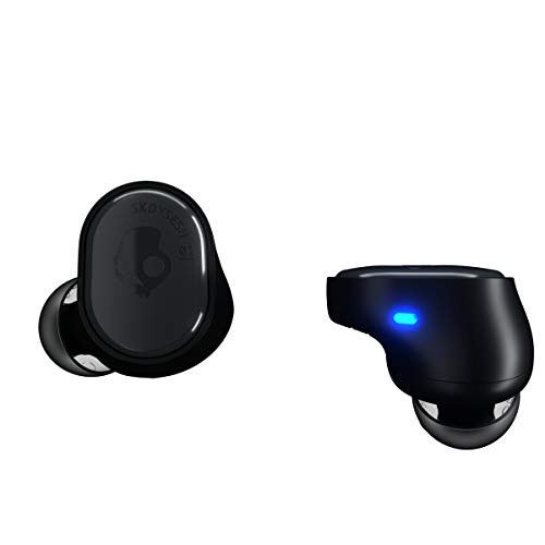 Skullcandy Sesh True Wireless In-Ear-Kopfhörer mit Ladeetui, Bluetooth-Technologie und Mikrofon, Bis zu 10 Stunden Akkulaufzeit, Schweiß-, Wasser- und Staubresistent (IP55), Schwarz S2TDW-M003 L Bild 5