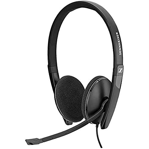 Sennheiser PC 5.2 CHAT, kabelgebundenes Headset für entspanntes Gaming, e-Learning, Noise-Cancelling-Mikrofon, hoher Komfort, klappbar – 3,5mm Klinkenstecker, Schwarz, Einheitsgröße Bild 1
