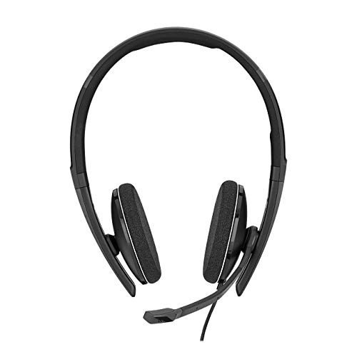 Sennheiser PC 5.2 CHAT, kabelgebundenes Headset für entspanntes Gaming, e-Learning, Noise-Cancelling-Mikrofon, hoher Komfort, klappbar – 3,5mm Klinkenstecker, Schwarz, Einheitsgröße Bild 3