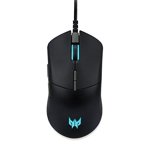 Acer Predator Cestus 330 Gaming-Maus mit PixArt 335-Sensor, einstellbare DPI-Einstellungen, 16,8 Millionen RGB-Farbbeleuchtungs-Kombinationen und NVIDIA Reflex Bild 1