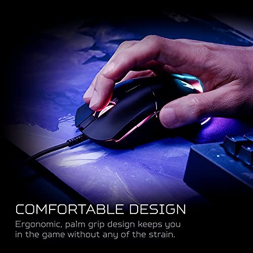 Acer Predator Cestus 330 Gaming-Maus mit PixArt 335-Sensor, einstellbare DPI-Einstellungen, 16,8 Millionen RGB-Farbbeleuchtungs-Kombinationen und NVIDIA Reflex Bild 5