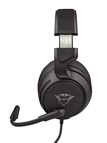Trust Gaming Headset GXT 433 mit Mikrofon für PS4, PS5, PC, Nintendo Switch, Xbox Series X, Xbox One - Pylo Kabelgebundene Gaming-Kopfhörer mit Geflechtkabel, 50 mm-Aktivlautsprecher - Schwarz Bild 5