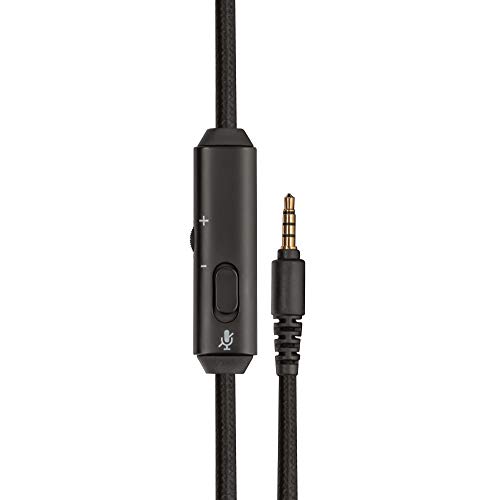 Trust Gaming Headset GXT 433 mit Mikrofon für PS4, PS5, PC, Nintendo Switch, Xbox Series X, Xbox One - Pylo Kabelgebundene Gaming-Kopfhörer mit Geflechtkabel, 50 mm-Aktivlautsprecher - Schwarz Bild 6