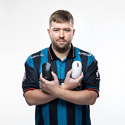 Logitech G PRO X SUPERLIGHT kabellose Gaming-Maus mit HERO 25K Sensor, Ultra-leicht mit 63g, 5 programmierbare Tasten, 70 Stunden Akkulaufzeit, PTFE-Füße ohne Zusatzstoffe, PC/Mac - Schwarz Bild 6