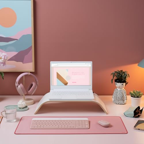 Logitech 920-011314 Kombination aus Maus und Tastatur, Rosa Bild 5
