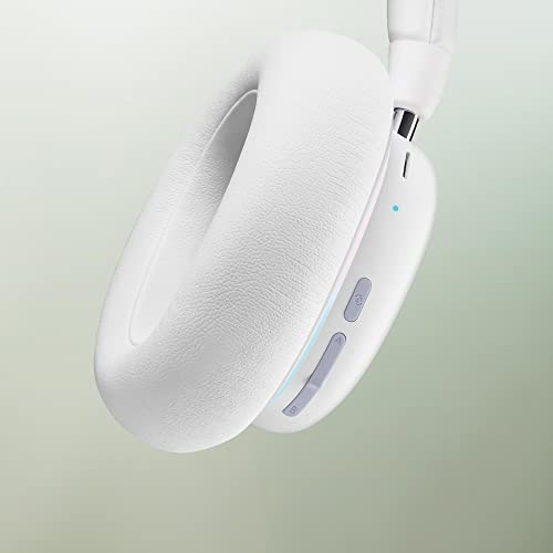Logitech G G735 Kabelloses Gaming Headset, Anpassbare LIGHTSYNC RGB-Beleuchtung, Lightspeed, Bluetooth, Abnehmbares Mikrofon, Kompatibel mit PC & Mac – Weiß Bild 6