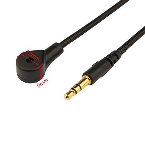 Ersatz-Mikrofon Boom Mic 3,5 mm kompatibel für Gaming-Headsets Turtle Beach Ear Force Xbox One PS4 Switch Mac PC Computer Gaming Kopfhörer Bild 3