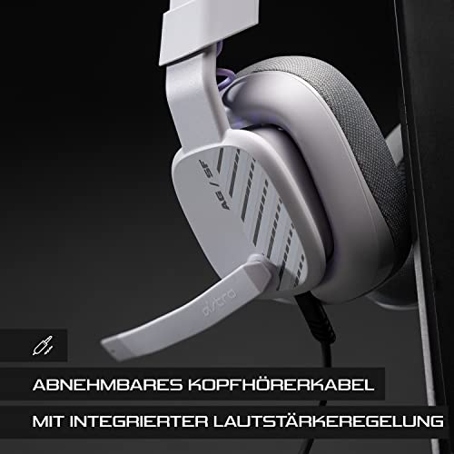 ASTRO A10 Gaming-Headset Gen 2 Kabelgebundenes Headset, Over-Ear-Gaming-Kopfhörer, Flip-to-mute-Mikrofon, 32 mm Treiber, Für Xbox Series X|S, Xbox One, PS5, PS4, Nintendo Switch, PC - Grau Bild 4