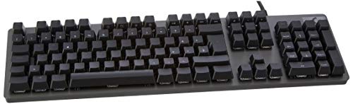 Logitech G512 mechanische Gaming-Tastatur, GX-Brown Taktile Switches, LIGHTSYNC RGB-Beleuchtung, USB-Durchschleife, Aluminium-Gehäuse, Programmierbare F-Tasten, Italienisches QWERTY-Layout, Schwarz Bild 1