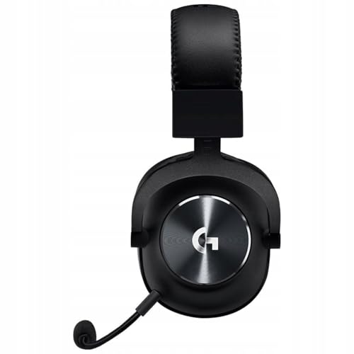 Logitech G PRO X kabelloses LIGHTSPEED Gaming-Headset, Blue VO!CE Mikrofontechnologie, 50 mm PRO-G Lautsprecher, DTS Headphone:X 2.0 Surround Sound, Memory-Foam-Polsterung, 20h Akkulaufzeit - Schwarz Bild 3