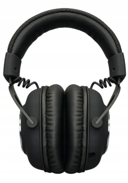 Logitech G PRO X kabelloses LIGHTSPEED Gaming-Headset, Blue VO!CE Mikrofontechnologie, 50 mm PRO-G Lautsprecher, DTS Headphone:X 2.0 Surround Sound, Memory-Foam-Polsterung, 20h Akkulaufzeit - Schwarz Bild 4