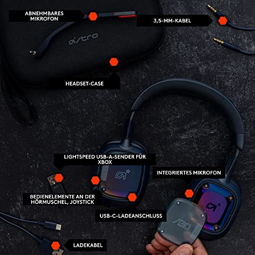 Logitech G Astro A30 Lightspeed Kabelloses Gaming-Headset Bild 7