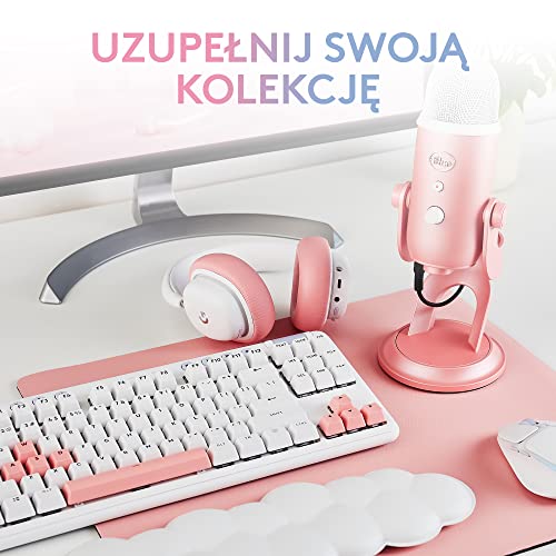 Logitech G Blue Yeti USB-Gaming-Mikrofon in Premiumqualität für Streaming, Blue VO!CE-Software, PC, Podcast, Studio, Computer-Mikrofon, Exklusive Streamlabs-Themes, Sonderedition - Rosa Bild 6