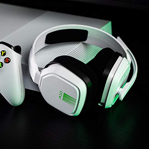 ASTRO Gaming A10 Gaming-Headset mit Kabel, Leicht & Robust, ASTRO Audio, Dolby ATMOS, 3,5mm Anschluss, Xbox Series X|S, Xbox One, PS5, PS4, Nintendo Switch, PC, Mac, Smartphone - Weiß/Grün Bild 7