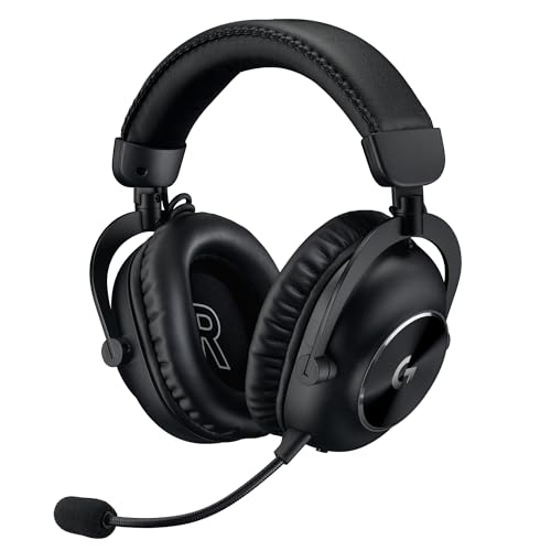 Logitech G PRO X 2 Lightspeed Wireless Gaming Headset, abnehmbares Boom-Mic, 50-mm-Graphen-Treiber, DTS:X-Kopfhörer 2.0–7.1 Surround, Bluetooth/USB/3,5 mm Aux, PC, PS5, PS4, Nintendo Switch - Schwarz Bild 1