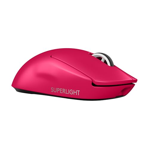 Logitech G PRO X SUPERLIGHT 2 kabellose Gaming-Maus, West Europa Verpackung, 60 g Pro-Grade-Maus mit 5 programmierbaren Tasten, 44K-DPI-Sensor, 8.000 Hz Signalrate, USB-C-Ladefunktion für PC/Mac - Rot Bild 1