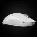 Logitech G PRO X SUPERLIGHT kabellose Gaming-Maus mit HERO 25K Sensor, Ultra-leicht mit 63g, 5 programmierbare Tasten, 70 Stunden Akkulaufzeit, PTFE-Füße ohne Zusatzstoffe, PC/Mac - Weiß Bild 3