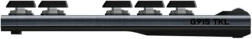 Logitech G915 LIGHTSPEED TKL Tenkeyless kabellose mechanische Gaming-Tastatur, Taktiler GL-Tasten-Switch, LIGHTSYNC RGB, Ultraschlankes Design, 40+ Stunden Akkulaufzeit, Deutsches QWERTZ-Layout Bild 6