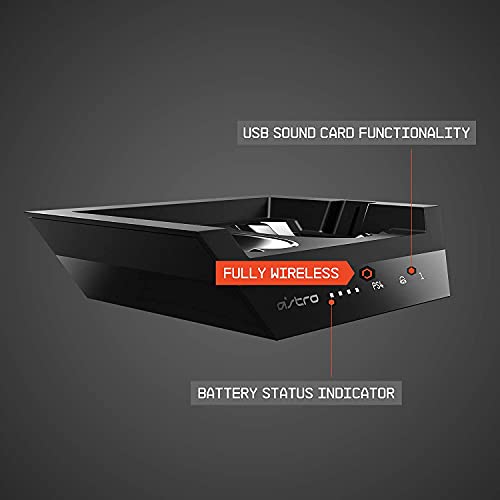 ASTRO Gaming Ladestation für das A50 Gaming-Headset, Kompatibel mit PS5, PS4 & PC - Schwarz Bild 5