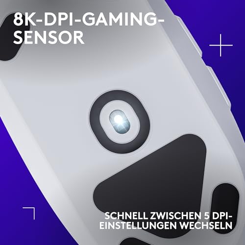 Logitech G Gaming-Maus, Weiß, G203 Bild 2