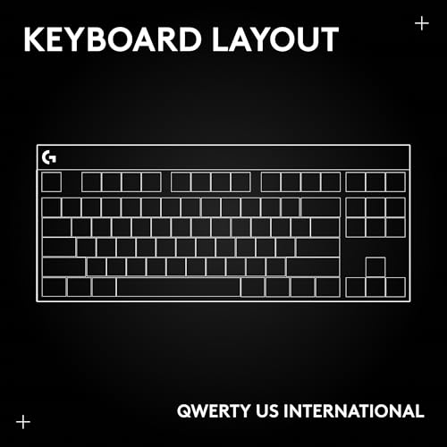 Logitech G PRO Mechanische Gaming-Tastatur, US QWERTY-Layout - Schwarz Bild 2