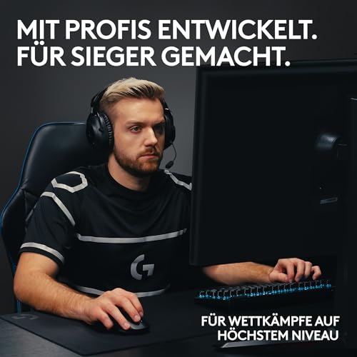 Logitech G PRO X TKL Lightspeed kabellose Gaming-Tastatur, ultramobiles Design ohne Ziffernblock, LIGHTSYNC RGB, PBT-Tastenkappen, Tactile Switches (GX Brown), QWERTZ Deutsches, PC - Schwarz Bild 2