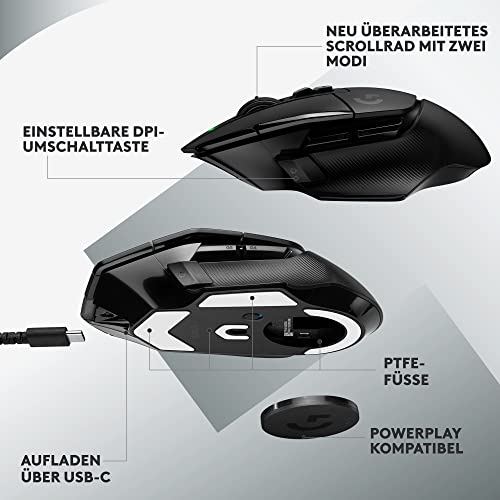Logitech G502 X Lightspeed Souris Bild 5