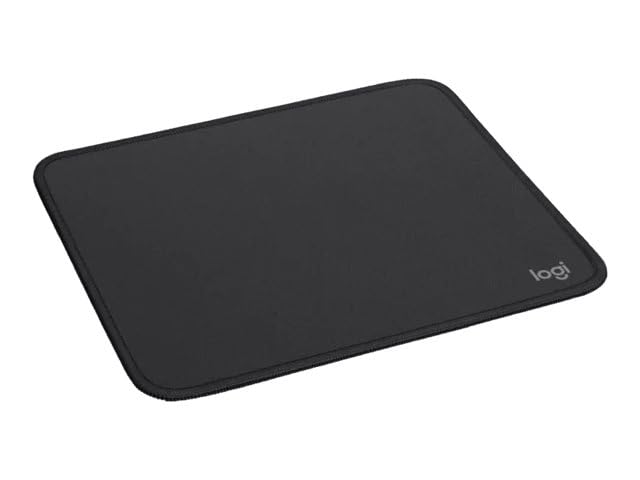 Logitech Mouse Pad - Studio Series, Computer-Mauspad mit Anti-Rutsch-Gummiboden, Leichtes Gleiten, Spritzwassergeschützt, Langlebige Materialien, Tragbar, Frisches, modernes Design - Grau Bild 6