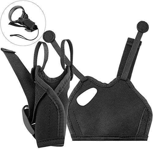 GEEKRIA Controller Cover, Compatible with Oculus Quest VR, Rift S, Washable Protective Sleeve VR Gaming Headset Controllers Replacement, Oculus Touch Controller Protector (Black, 1Pair) Bild 2