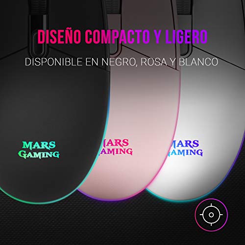 Mars Gaming MMGPC-Maus 3200DPIRGB Flowkompaktes und leichtes Design Bild 4
