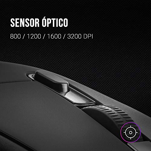 Mars Gaming MMGPC-Maus 3200DPIRGB Flowkompaktes und leichtes Design Bild 5