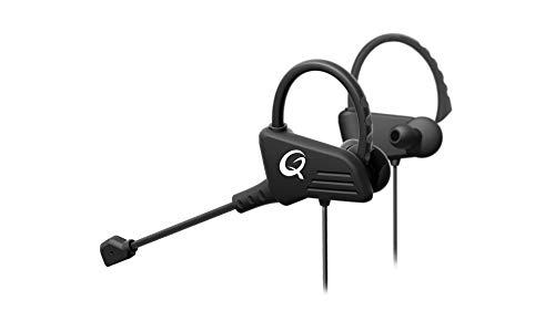 QPAD QH-5 Esports Gaming Earbuds, In Ear Headset, Earphones, Ohrhörer, Kopfhörer für PC, Laptop, Playstation 4 PS4, Xbox One, Nintendo Switch, Mobile Geräte, 10mm Stereo Sound, 3.5mm Stecker, Schwarz Bild 1