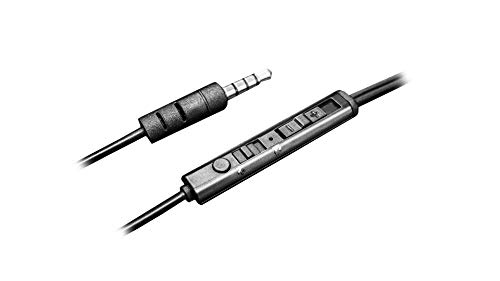 QPAD QH-5 Esports Gaming Earbuds, In Ear Headset, Earphones, Ohrhörer, Kopfhörer für PC, Laptop, Playstation 4 PS4, Xbox One, Nintendo Switch, Mobile Geräte, 10mm Stereo Sound, 3.5mm Stecker, Schwarz Bild 5