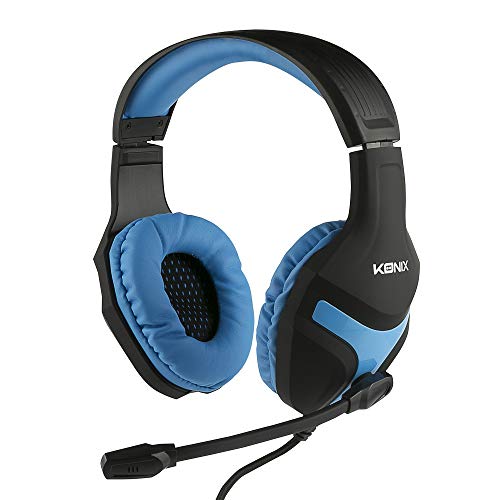 Konix Mythics Gaming-Zubehörpaket für PS4 - PS-400-Headset - Doppel-Ladestation - 3 m USB-Ladekabel - Daumenstützen Bild 2