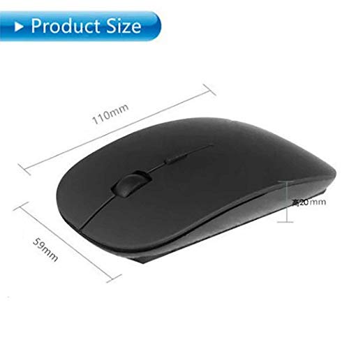 ELLENNE Kabellose Gaming-Maus für Büro, kabellos, optisch, bunt, 1200 DPI PC SMA9 (grün) Bild 4