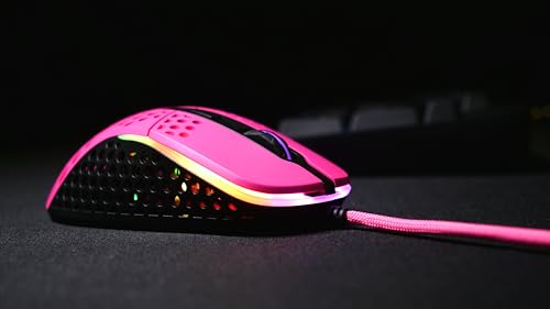 Xtrfy M4 RGB Ultraleichte Gaming-Maus, Rosa, XG-M4-RGB-PINK Bild 2