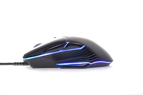 KM-Gaming K-GM5 optische RGB 16.000cpi Gaming Maus USB [Pixart PMW3389 Sensor / 50G / LOD einstellbar/untenliegende 3. Daumentaste/Swing Schalter/Omron Schalter/programmierbar/interner Speicher] Bild 2