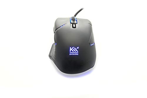 KM-Gaming K-GM5 optische RGB 16.000cpi Gaming Maus USB [Pixart PMW3389 Sensor / 50G / LOD einstellbar/untenliegende 3. Daumentaste/Swing Schalter/Omron Schalter/programmierbar/interner Speicher] Bild 4