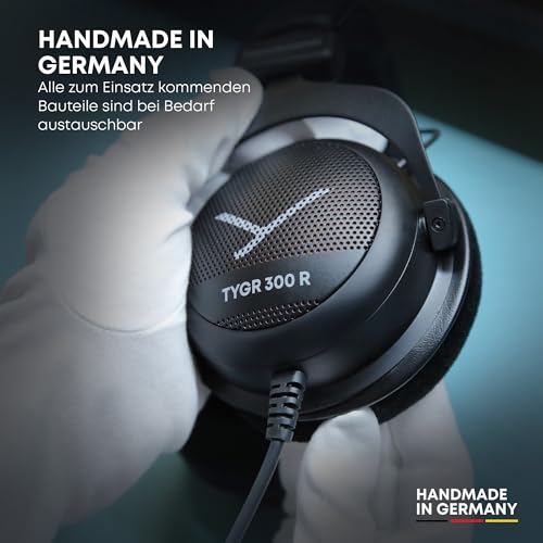 beyerdynamic TYGR 300 R Kopfhörer, offener Gaming-Kopfhörer, kabelgebunden, schwarz, geeignet für PS5 Konsole, PC, Xbox, Nintendo Bild 6