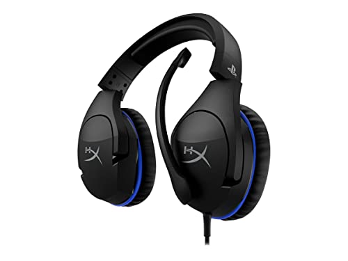 HyperX Cloud Stinger – Gaming Headset, offiziell PS4-lizensiert für PlayStation4, leichtgewichtig, drehbare Ohrmuscheln, Memory-Schaum, Komfort, Langlebigkeit, Stahl-Schieberegler, Black Bild 4