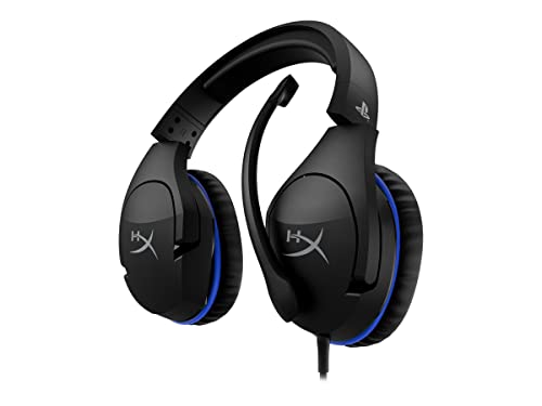 HyperX Cloud Stinger – Gaming Headset, offiziell PS4-lizensiert für PlayStation4, leichtgewichtig, drehbare Ohrmuscheln, Memory-Schaum, Komfort, Langlebigkeit, Stahl-Schieberegler, Black Bild 5