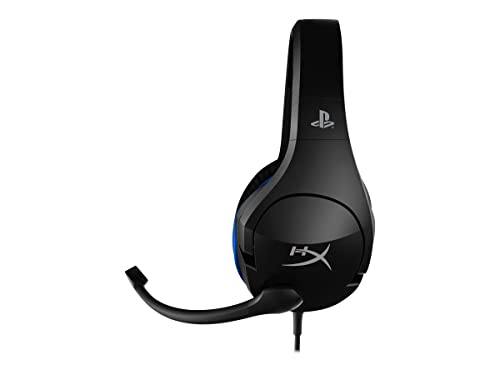 HyperX Cloud Stinger – Gaming Headset, offiziell PS4-lizensiert für PlayStation4, leichtgewichtig, drehbare Ohrmuscheln, Memory-Schaum, Komfort, Langlebigkeit, Stahl-Schieberegler, Black Bild 6