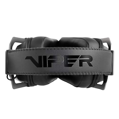 Patriot Viper V380 Gaming Headset, 7.1 Surround Sound Kopfhörer für PC, PC-Gaming, Over Ear, Hi-Fi 53mm Treiber, ENC Quality Mikrofon mit Rauschunterdrückung, RGB Beleuchtung Bild 3