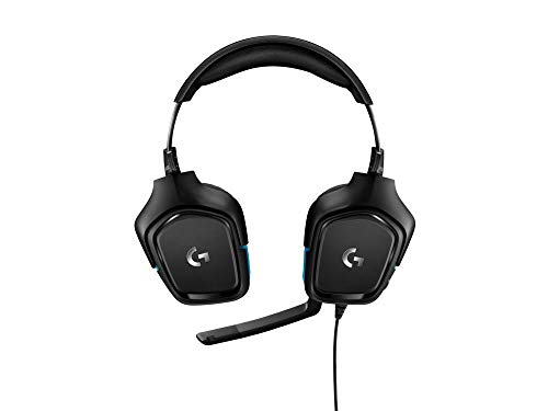 Logitech G432 Wired Gaming Headset 7.1 Surround Sound, DTS Headphone: X PC/Mac/Xbox One / PS4 / Nintendo Switch, Black (Generalüberholt) Bild 2
